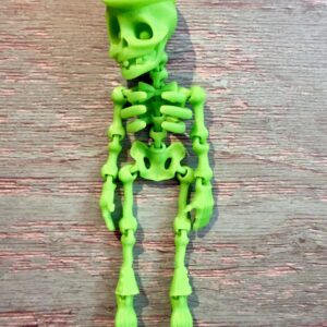 Large Glow in the Dark Skeleton Keyring