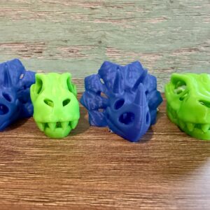 Dinosaur Skull Keyring