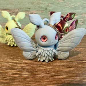 Articulated Moth Keyring