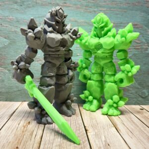 Articulated Crystal Knight